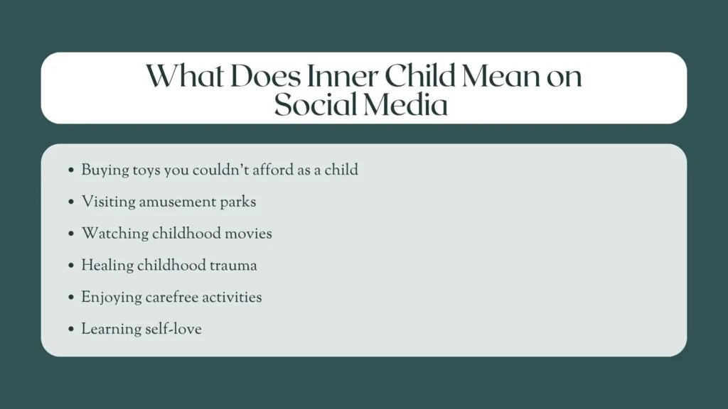 What Does Inner Child Mean on Social Media