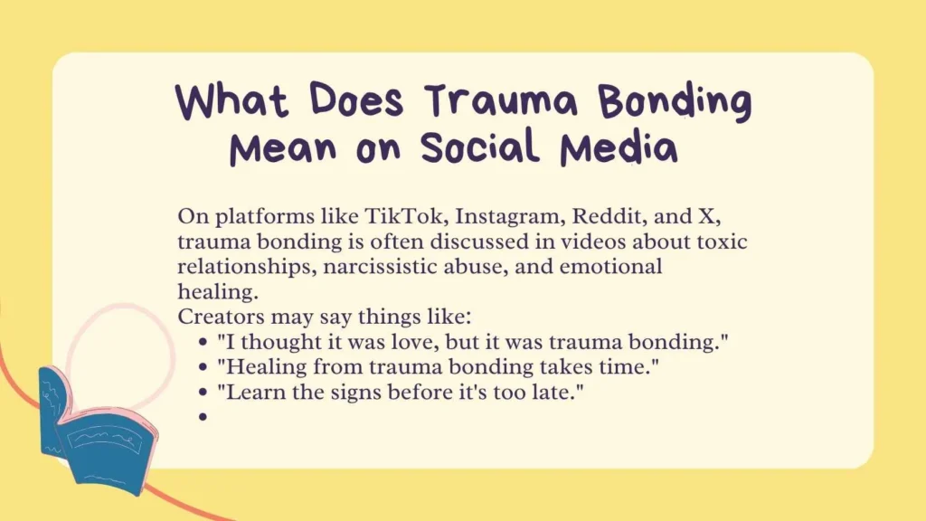 What Does Trauma Bonding Mean on Social Media