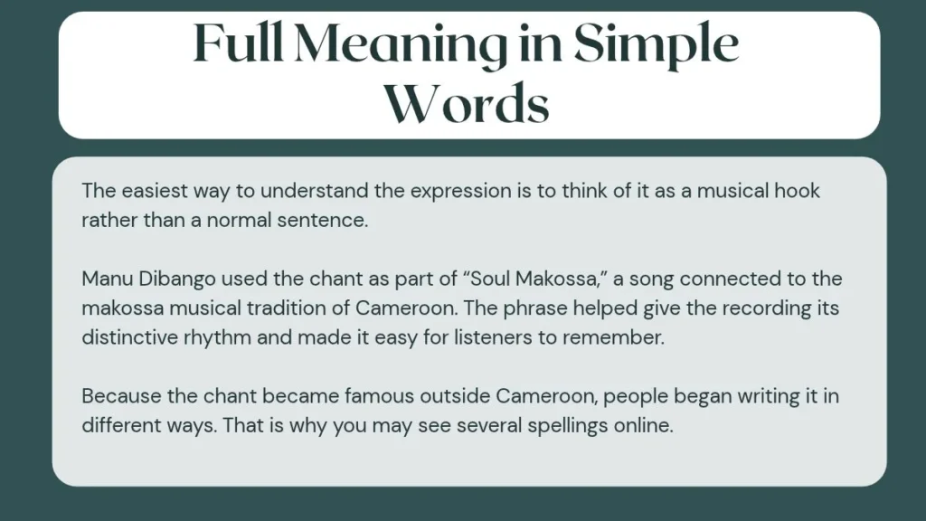 Full Meaning in Simple Words