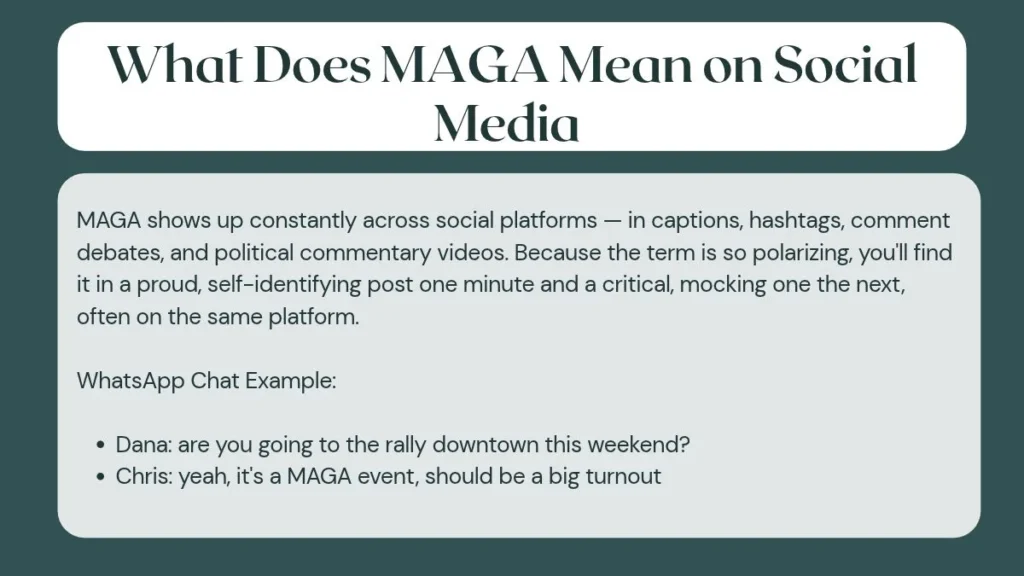 What Does MAGA Mean on Social Media 