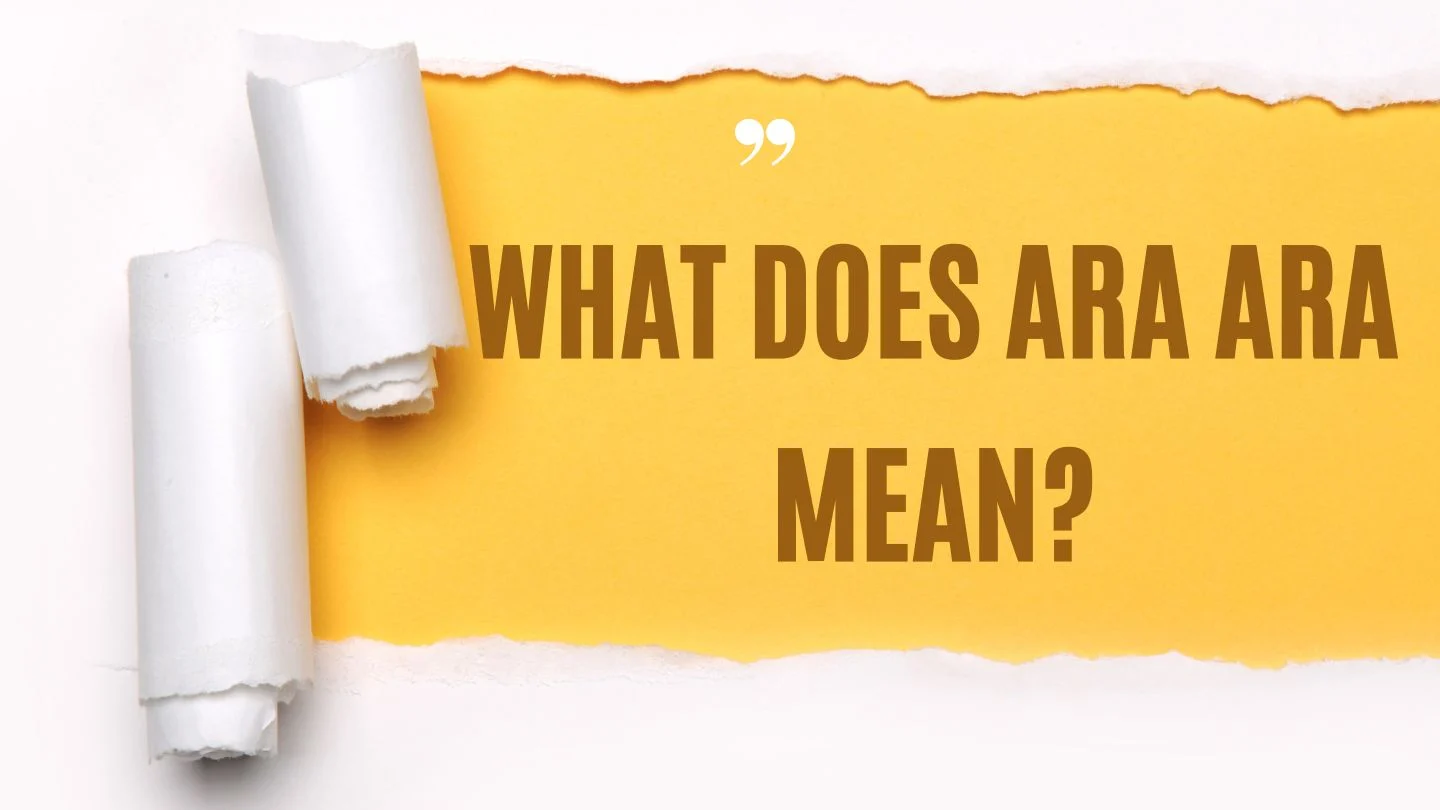 What Does Ara Ara Mean? Meaning, Texting, Anime, TikTok & More