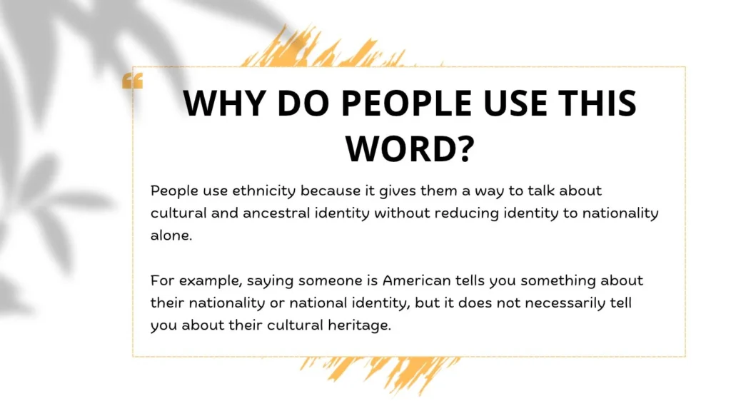 Why Do People Use This Word?