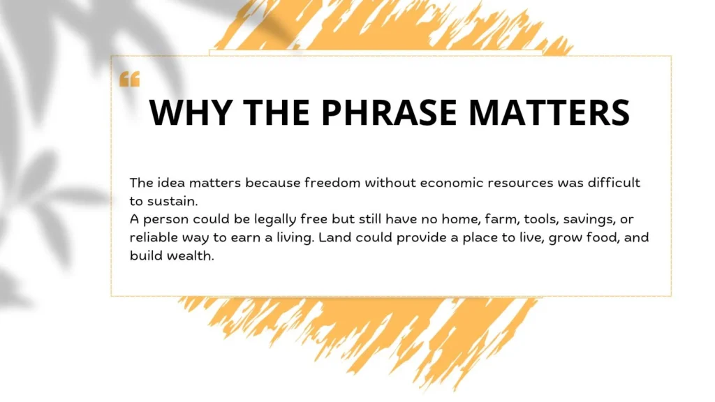 Why the Phrase Matters