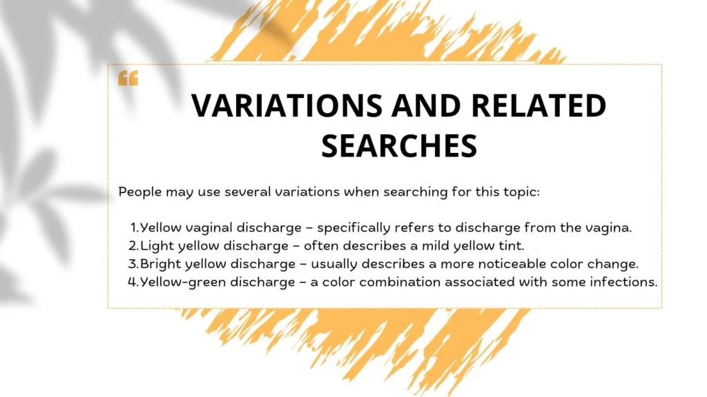 Variations and Related Searches